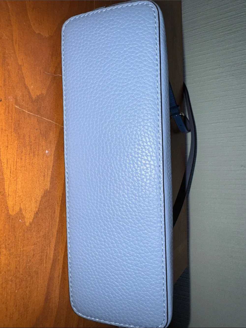 kate spade Light Blue Pebbled Leather Crossbody